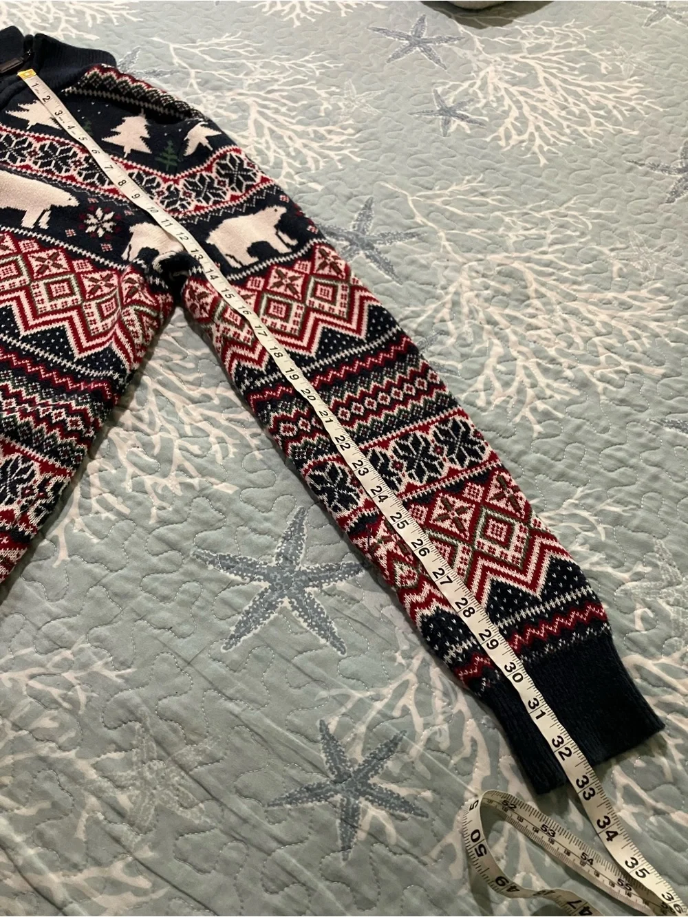 Aspen pullover man size large turtleneck cotton knit sweater